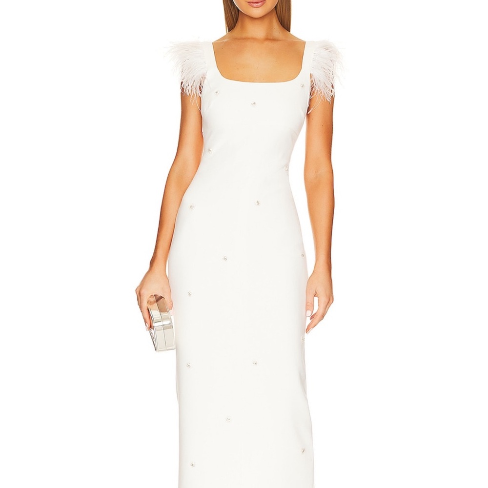 Likely Cameron Dress White Sz 6
